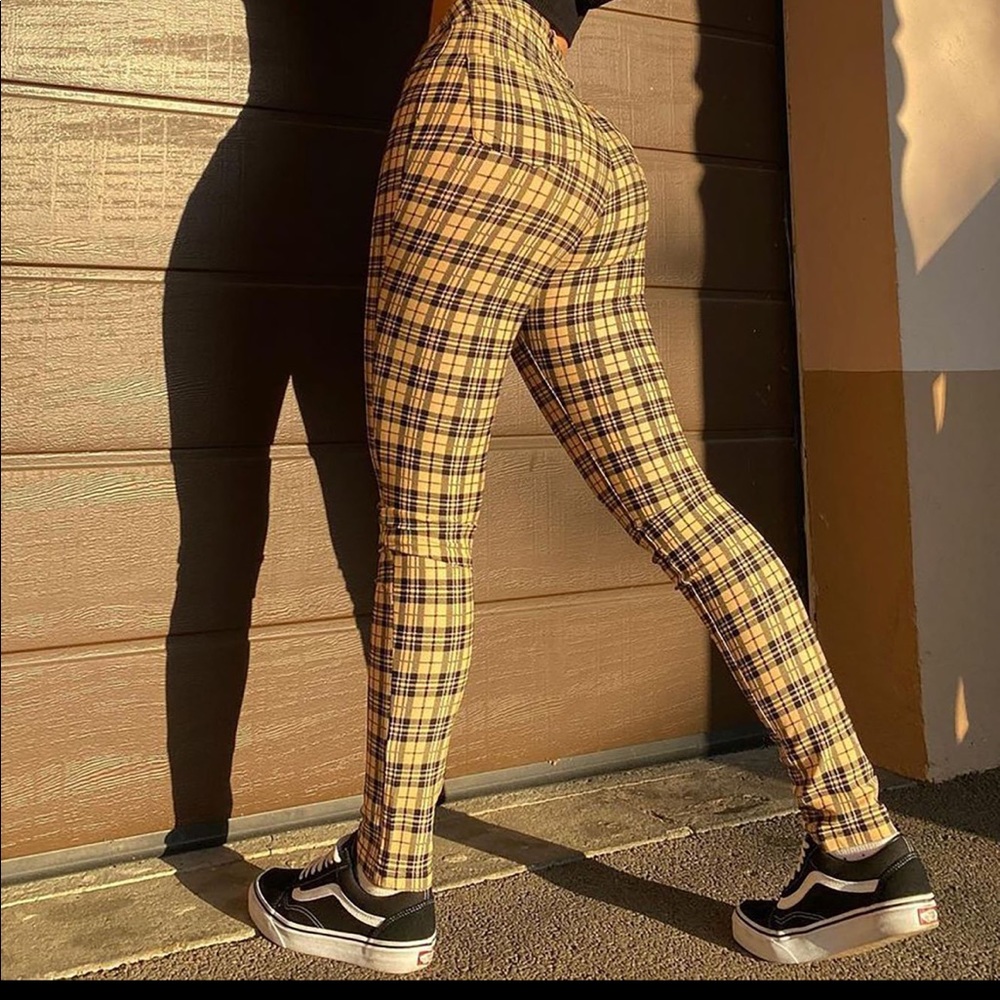 Plaid Pants